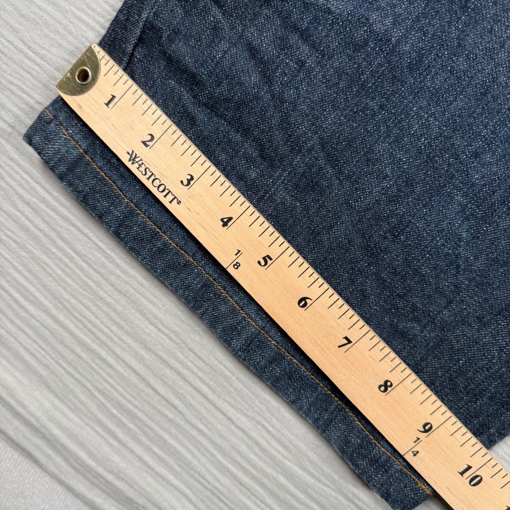 Duluth Trading Co Flex Ballroom Jeans Mens 46x30 Dark Wash Blue Stretch Denim - Picture 6 of 8